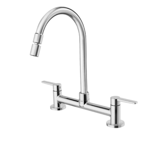 Misturador De Mesa Para Cozinha Gali Cromado Docol - Imagem principal - 8008f920-375c-466a-8619-a08236daf2d8