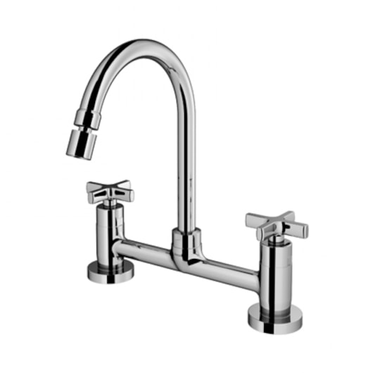 Misturador De Mesa Para Cozinha Nova Invicta Cromado Docol - Imagem principal - ea3eb570-19e2-4cbb-a91f-28963e2937bd