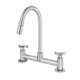 Misturador De Mesa Para Cozinha Nova Trio Cromado Docol - 5957082f-9d62-4681-9bcf-1513e60d24b2