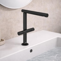 Misturador De Mesa Para Lavatório Bica Alta Arthur Casas Black Matte Deca