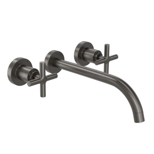 Misturador De Parede Para Lavatório Duna Clássica Antracite Deca - Imagem principal - e3baf3bc-5c25-4079-886a-925083140a17