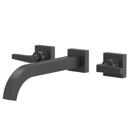 Misturador De Parede Para Lavatorio Horus Bella Classica 222 450 1878 1/2 Preto Fosco Fani - Imagem principal - 9e692031-65c3-4adf-b259-9c982bec4dba