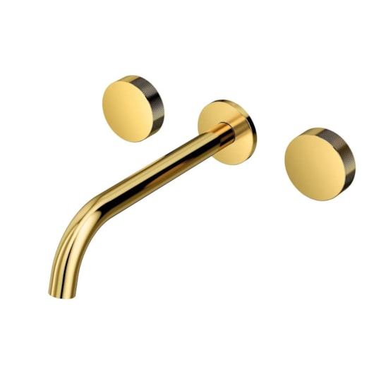 Misturador De Parede Para Lavatório Mixematch 230 Ouro Pol - Imagem principal - c067b9d5-8516-45a7-87fb-f6e87649e1fd