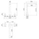 Misturador Duplo Comando Para Lavatório De Mesa Rb2046 Dourado Rubinettos - 986b3025-01d3-42b9-aeda-472c3b7e7d07