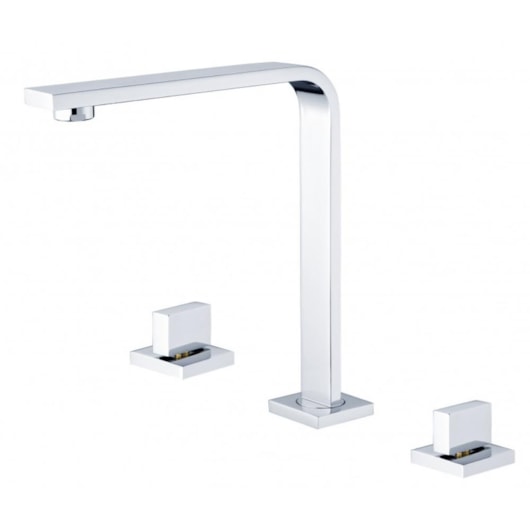 Misturador Duplo Comando Para Lavatório De Mesa Rb2052 Cromado Rubinettos - Imagem principal - 549be0a7-60e7-4ec3-984e-4fdacf74c45c