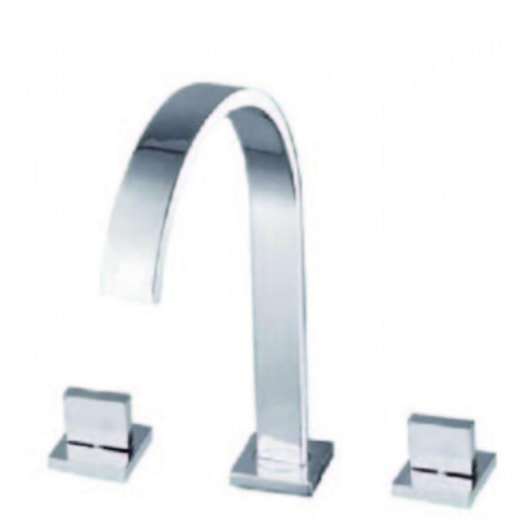 Misturador Duplo Comando Para Lavatório Kr484 Cromado Kromma - Imagem principal - f4ca0026-e2e2-4a5e-afc1-bde9c514d9d4
