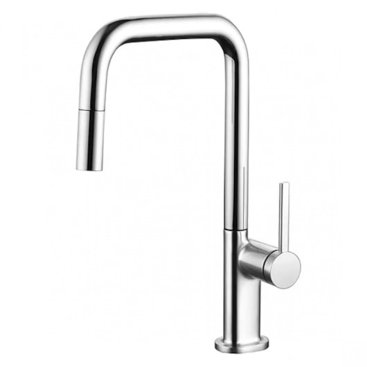 Misturador Gourmet Com Bica Retratil Cromado Lexxa - Imagem principal - 40e5c89f-1156-4ce2-835c-6ff1bfcac622