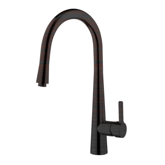 Misturador Monocomando Cozinha Bica Alta Extensiva Kr389 Ébano Escovado Kromma - Imagem principal - 665db3f2-a173-4f89-8578-65052ae65697