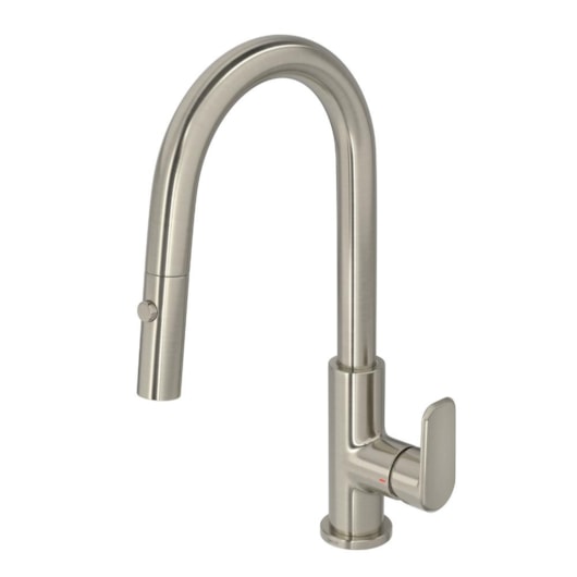 Misturador Monocomando De Cozinha Bica Móvel Level Flex Inox Deca - Imagem principal - de1673db-c090-4748-a41f-6de229bc45b7