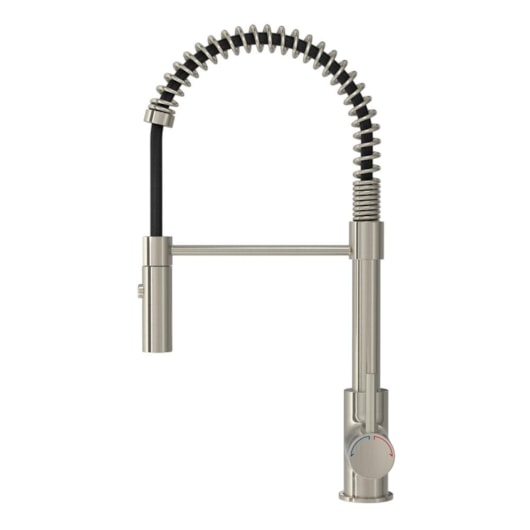 Misturador Monocomando De Cozinha Spin One Gourmet Inox Deca - Imagem principal - cf524598-a258-476d-80e4-bb8e54a88c0d