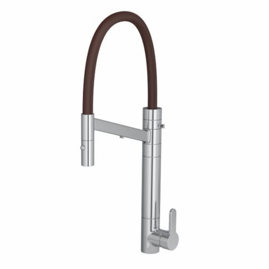 Misturador Monocomando De Mesa Bica Alta Com filtro 2241 Colore Cromado E Marrom Deca - Imagem principal - 291e00f0-ff3a-4097-997d-c1a0ed619bba
