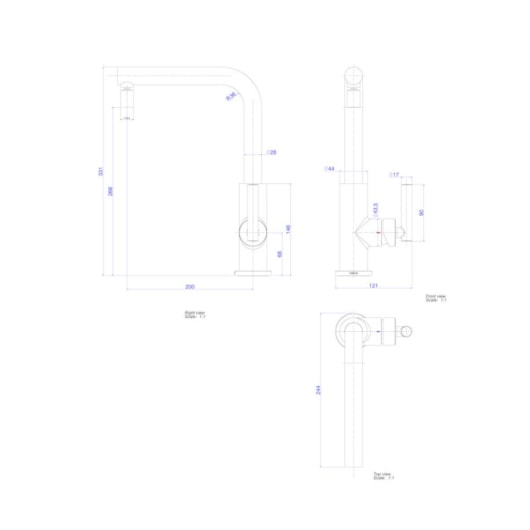 Misturador Monocomando De Mesa Bica Alta Para Cozinha Beta Cromado Deca - Imagem principal - 0f4952c0-f7db-4a20-a8cd-0752eff5de6f
