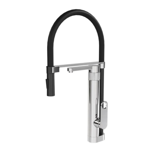 Misturador Monocomando de Mesa Gourmet Cromado com Filtro para Cozinha - Imagem principal - 524a9509-7910-4e2c-b6b3-517aad8703a3