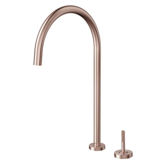Misturador Monocomando De Mesa P/ Cozinha Joystick Mix&match Cobre Escovado Docol - Imagem principal - 37e41d11-ca1f-4162-9e4f-4e8f485fb235