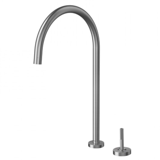 Misturador Monocomando De Mesa P/ Cozinha Joystick Mix&match Grafite Escovado Docol - Imagem principal - e232ea6e-8dca-4a5e-9a99-6e1009769f16