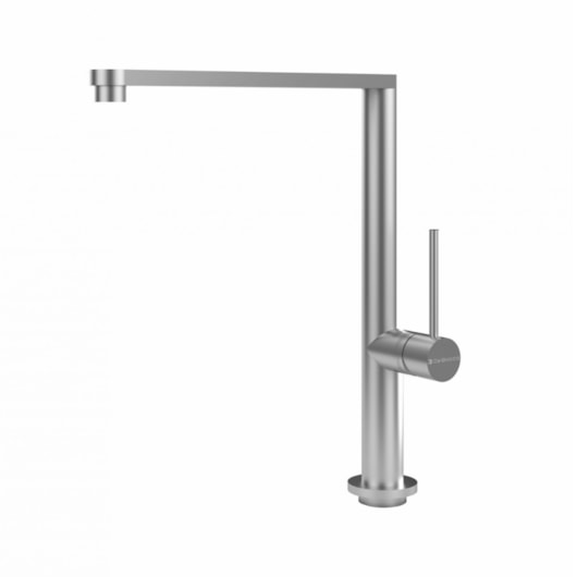 Misturador Monocomando De Mesa Para Cozinha Bica Alta 200 Inox Escovado Debacco - Imagem principal - e1a5dd48-14f7-402f-b2fc-692a1349fcc7