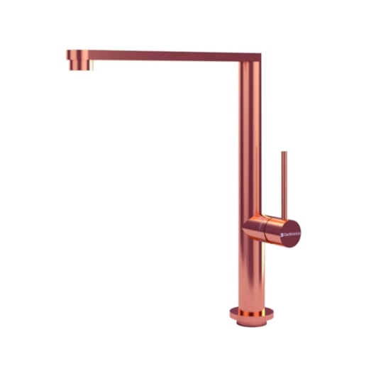 Misturador Monocomando De Mesa Para Cozinha Bica Alta 200 Rose Gold Debacco - Imagem principal - b172d8b0-aff9-445c-a2a9-ec075426ea39