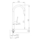 Misturador Monocomando De Mesa Para Cozinha Bica Alta 400 Grey Debacco - 472be287-dffa-450a-bf40-1b6932807f6b