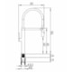 Misturador Monocomando De Mesa Para Cozinha Bica Alta Com Imã 175 Grey Debacco - 36be97f8-3fc8-4b6f-8d9f-e12f19d444ec