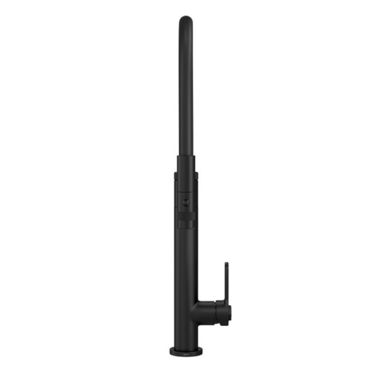Misturador Monocomando De Mesa Para Cozinha Bica Flexível Urban Black Matte Deca