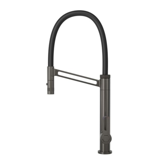 Misturador Monocomando De Mesa Para Cozinha Bica Flexível Urban Dark Antracite E Preto Deca - Imagem principal - fcaca663-ca7e-4d5c-990a-25013811c089