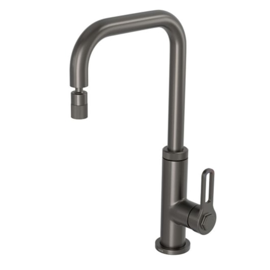 Misturador Monocomando De Mesa Para Cozinha Bica Móvel Urban Dark Antracite Deca - Imagem principal - 3168aa7d-d58b-44cd-a587-2bc43b6c7212