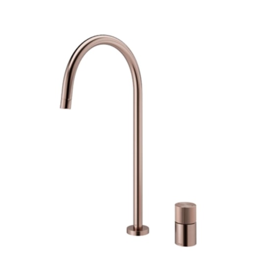 Misturador Monocomando De Mesa Para Cozinha Cobre Escovado Mix&Match  Docol - Imagem principal - 54437481-3451-47ff-ac84-ccd57da9db4c