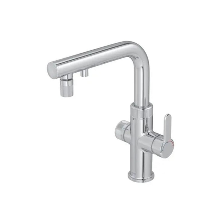 Misturador Monocomando De Mesa Para Cozinha Com Filtro e Água Fervente Cromado Deca 127V