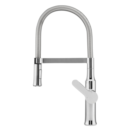 Misturador Monocomando de Mesa para Cozinha Cromado Bica Alta Móvel Fani Gourmet 6256 C607 DN 15 1/2