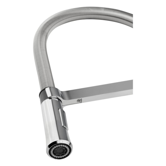 Misturador Monocomando de Mesa para Cozinha Cromado Bica Alta Móvel Fani Gourmet 6256 C607 DN 15 1/2