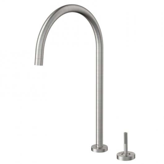 Misturador Monocomando De Mesa Para Cozinha Joystick Mix&match Inox Escovado Docol - Imagem principal - 4612d5a5-449e-4b60-a832-2a34c541e17a