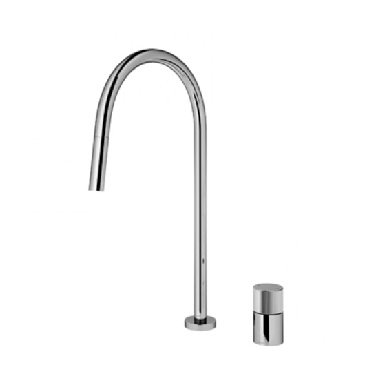 Misturador Monocomando De Mesa Para Cozinha Mix&Match Cromado com Ducha Retratil Docol - Imagem principal - 8f20f47e-f644-4d1e-8534-3344f92c61c3