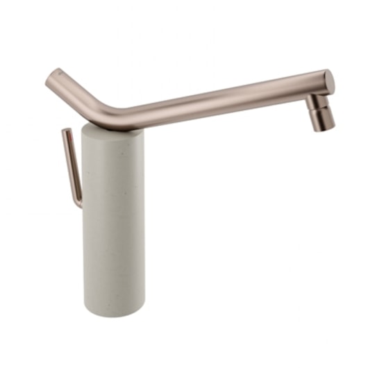 Misturador Monocomando De Mesa Para Cozinha Naiade Cobre Escovado Areia Docol - Imagem principal - b895c06d-d232-4e2b-9e76-c7b13f3e40d6