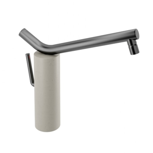 Misturador Monocomando De Mesa Para Cozinha Naiade Grafite Escovado Areia Docol - Imagem principal - c11f0eae-bd7a-4736-9bac-f9355df0938e