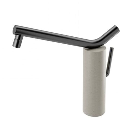 Misturador Monocomando De Mesa Para Cozinha Naiade Grafite Escovado Areia Docol - Imagem principal - eac16089-d3cf-49c4-9c24-6e3374f66bfc