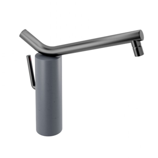 Misturador Monocomando De Mesa Para Cozinha Naiade Grafite Escovado Basalto Docol - Imagem principal - 3e174ed3-bb80-4493-8823-a168a2ffb01c