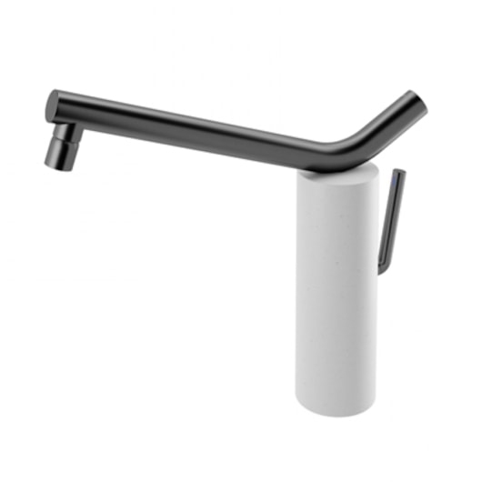 Misturador Monocomando De Mesa Para Cozinha Naiade Grafite Escovado Giz Docol - Imagem principal - 14359650-704f-4158-9778-03f3eba946d0