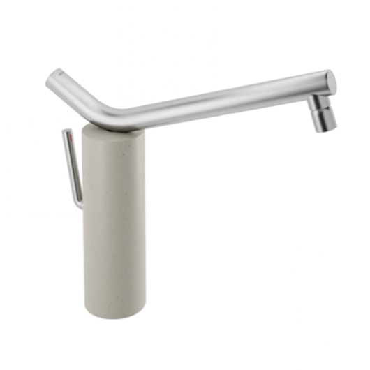 Misturador Monocomando De Mesa Para Cozinha Naiade Inox Escovado Areia Docol - Imagem principal - e6a788fd-c1c6-4655-b630-13e1b777eddb