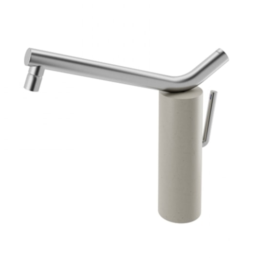 Misturador Monocomando De Mesa Para Cozinha Naiade Inox Escovado Areia Docol - Imagem principal - 18aa841f-e2d4-498b-9f7a-6014c7a6f906