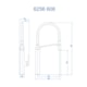 Misturador Monocomando de Mesa para Cozinha Santiago 6256 CH606 Champanhe Fani - 7cb285de-5964-4e05-8e0e-75bece433c88