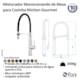 Misturador Monocomando de Mesa para Cozinha Santiago 6256 GE606 Grafite Escovado Fani - f2fe5a9f-f4db-4c1a-9428-7592fc38a675