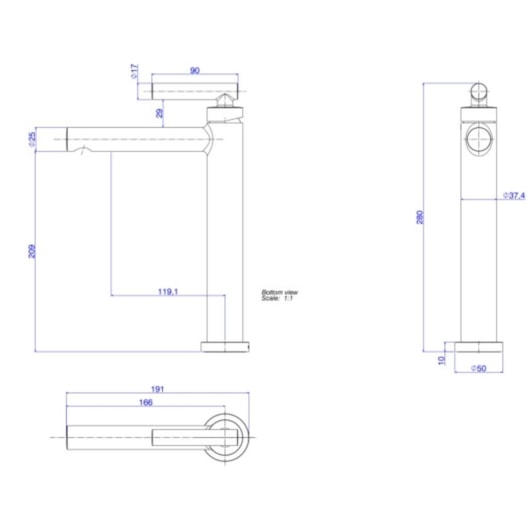 Misturador Monocomando de Mesa para Lavatório Bica Alta Beta Cromado Deca - Imagem principal - e17475af-c57d-4e61-9a65-4a339764e2a9