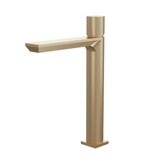 Misturador Monocomando De Mesa Para Lavatório Bica Alta Elegance Champagne Fani - Imagem principal - b3e8db17-f6d8-4a49-8d95-66331c07d1c7