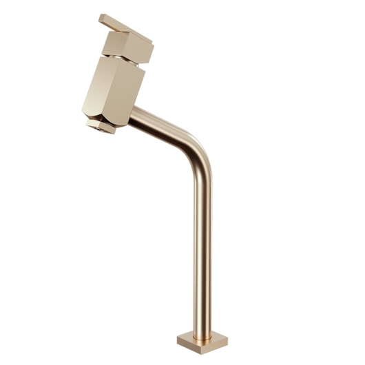 Misturador Monocomando De Mesa Para Lavatório Bica Alta Eros 640 Champagne Fani - Imagem principal - 611407a8-db6d-45b7-a35b-f194d8895855