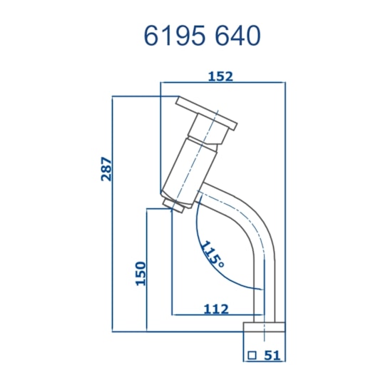Misturador Monocomando De Mesa Para Lavatório Bica Baixa 6195 Eros 640 Champagne Fani - Imagem principal - 52cc6bae-e777-4781-bb98-108671389739