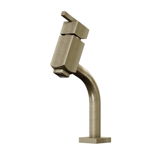 Misturador Monocomando De Mesa Para Lavatório Bica Baixa 6195 Eros 640 Ouro Velho Fani - Imagem principal - 90569caa-7ddf-4b25-9bfe-88ff323948d1