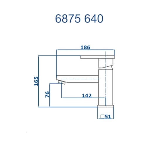 Misturador Monocomando De Mesa Para Lavatório Bica Baixa 6875 Eros 640 Champanhe Fani - Imagem principal - 6d886075-d485-4d08-8976-0a249904b266