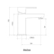 Misturador Monocomando de Mesa para Lavatório Bica Baixa Axiom Slim 2875 52 Preto Matte Meber - fb281688-beb5-475b-a9f2-6c9acf768361