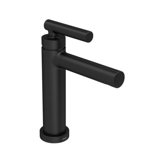 Misturador Monocomando de Mesa para Lavatório Bica Baixa Beta Black Matte Deca - Imagem principal - 64ad69ab-dae9-4ad6-ba94-93f4e1410d6c