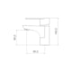 Misturador Monocomando de Mesa Para Lavatório Bica Baixa Minimal Advance 2875 78 Preto Matte Meber - 01d65ccb-e189-4074-884e-711ef06bbbab